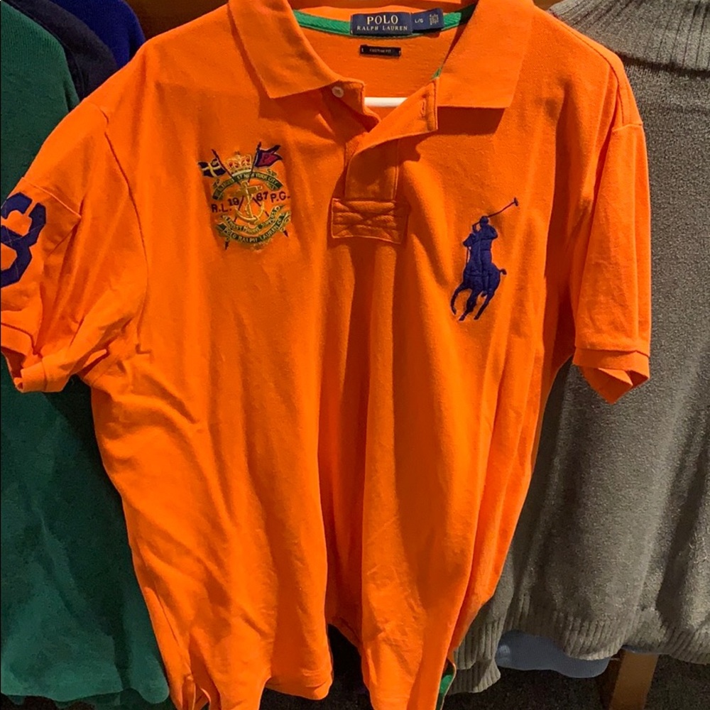 Orange polo